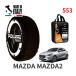 POLAIRE стандартный товар snow носки S53 Италия производства snow цепь Show'7 MAZDA2 / DJ5AS размер колес : 185/60R16