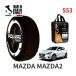 POLAIRE стандартный товар snow носки S53 Италия производства snow цепь Show'7 MAZDA2 / DJ5FS размер колес : 185/60R16