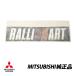  Mitsubishi оригинальный задний эмблема Lancer Evolution 6 Lancer Evolution Lancer Evolution EVO6 CP9A RALLIART Ralliart tommi makinen specification MR557509