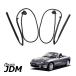 JDM Classic стандартный товар Mazda Roadster NB серия дверь уплотнитель передние левое и правое комплект молдинг на двери NC10-59-760F NC10-58-760F