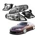  Toyota Soarer 30 серия JZZ30 2.5 twin turbo 430SCV икаринг есть проектор Япония свет ось передняя фара low дальний свет хром 