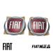  Fiat оригинальный FIAT 500 500C 312 подбородок ke чейнджер to эмблема передний и задний (до и после) 2 шт. комплект 0051932710 0735565897