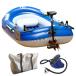  резиновая лодка электро рыбалка AQUA MARINA ( aqua Marina ) wild li балка T-18 электро motor комплект 2 посадочных мест 