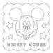 [o обод Pas OLYMPUS]...[ Disney герой цветок посудное полотенце ткань упаковка ] 66 Mickey Mouse ( белый )[C3-8-122-3]U6