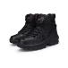  мужской милитари ботинки уличная обувь альпинизм обувь черный Brown бежевый высокий King Survival KR127 ( черный 27.5cm)