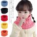  защита горла "neck warmer" вязаный Kids девочка muffler вязаный шарф снуд мягкий мягкость .. добрый ребенок ребенок ребенок модный симпатичный цвет Varie 