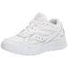 Saucony Cohesion 14 LACE to Toe Running Shoe, White, 11 Wide US Unisex Big_Kid