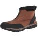 Clarks Men's Grove Zip II Ankle Boot, Dark Tan Leather, 9