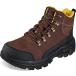 Skechers Men's 200091 Dezful Construction Shoe, Brown, 9