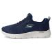 Skechers Men's Gowalk Flex-Athletic Slip-On Casual Walking Shoes with Air Cooled Foam Sneakers, Navy/Blue 2, 11 X-Wide