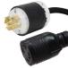 Nema l21 - 20p to a l14 - 30r�ץ饰�����ץ� - 1­��20 A��120 / 208 V 12 AWG - Iron�ܥå���# ibx-7787 - 01