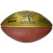  Wilson Golden Anniversary Super Bowl Commemorative Football, Brown / Gold 
