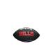  Wilson спортивный товар NFL Buffalo Bill z команда Logo футбол, черный, Mini размер 