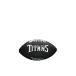 WILSON Sporting Goods NFL Tennessee Titans Team Logo Football, Black, Mini Size