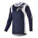 Alpinestars 3761323-7120-XXL: Racer Hoen Jersey Night Navy/White 2X