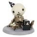 Ebros Gift Eternal Friday 13th Birthday Celebration of Lucky The Skeleton Figurine 3.5