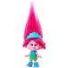 Trolls 3, Figurine Poppy Aux Cheveux ��clatants avec Tenue Amovible, 5 Articulations, �� Collectionner, Jouet Enfant, A Partir De 3 Ans, HNF06