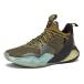 AND1 Attack 3.0 Mens Basketball Shoes Men, Court Sneakers for Men or Women - Dark Green, 11.5 Medium