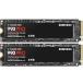 SAMSUNG MZ-V9P4T0B/AM 990 PRO PCIe 4.0 NVMe M.2 SSD 4TB 2�ĥѥå�