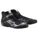 Alpinestars Tech-1 Z V3 Driving Shoes SFI - Size 8 - Black/Silver (2715524-119-8)