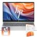 HP Laptop with 1-Year Microsoft 365  Wireless Buds| 15.6 inch HD Display| Intel Quad-Core Processor| 16GB RAM, 128GB SSD with 128GB External Drive|