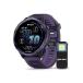 Garmin Forerunner 570-47mm Indigo Aluminum with Imperial Purple/Indigo Band Bundle with Rechargeable Clip-On Flashlight (2 Items)