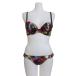 花柄サテンブラジャー&ショーツ ブラ ブラセット 下着 女性 花柄 A70 A75 A80 A85 B65 B70 B75 B80 B85 C65 C70 C75 C80 D85 D65 D70 D75 D80 D85