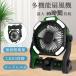 �L�����v�p�T�[�L�����[�^�[ ���@�\�╗�@ ���C�g�t���t�@�� ��������@ 12000mAh��e�ʃo�b�e���[ �É��݌v �ő�g�p60���� LED���C�g �ȃG�l DC���[�^�[