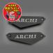 [ время ограничено дополнение!]ARCHI Arky оригинальный ползун для plate черный ver.ARCHI Z900RS/CAFE 18-24 custom детали 