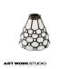 искусство Work Studio официальный ARTWORKSTUDIO лампа затенитель от солнца AW-0062 Dots shadedotsu затенитель от солнца осветительное оборудование затенитель от солнца одиночный товар 