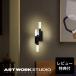  кронштейн для светильника искусство Work Studio официальный ARTWORKSTUDIO осветительное оборудование AW-0678E Candela 3 LED-wall light TYPE L can tela3LED wall свет модель L
