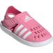 adidas( Adidas ) summer Crows dotu вода сандалии IE0165 Col. Bliss розовый / foot одежда белый / Pal s пурпурный (EC)