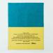 NANGA( наан ga) GOOD SLEEP 2 TONE COTTON BLANKET S NZ2254-4C423 Col.OTR1(BLUE YELLOW)