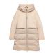 te.no пуховик пальто ba long шерсть переключатель бежевый женский DUNO BALLON X PRATO 019