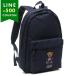  Polo Ralph Lauren рюкзак рюкзак Polo Bear - темно-синий женский RALPH LAUREN 9AR027 BCV A4 соответствует 