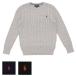  Polo Ralph Lauren вязаный свитер кабель вязаный вырез лодочкой boys линия женский унисекс мужской RALPH LAUREN 323702674