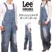 10%OFF Lee Lee джинсы унисекс DUNGAREES авария переделка комбинезон LM7254 мужской женский для мужчин и женщин Denim 
