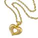Van Cleef&amp;Arpels Van Cleef &amp; Arpels колье прохладный Heart цепь Vintage 750 K18 YG редкость редкий 
