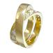 CARTIER Cartier кольцо nouvelles vagues esprit do Париж diamond Vintage 750 K18 YG 49 кольцо редкость редкий 