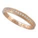 CARTIER Cartier кольцо dam -ru2.3MM свадьба diamond pave750 K18 PG 49 9 номер кольцо 