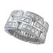 CARTIER Cartier кольцо мой yon хлеб tail diamond 3 low 750 K18 WG полный diamond белое золото 46 кольцо 