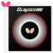  бабочка butterfly настольный теннис Raver серый The -09C GLAYZER склеивание . высокое напряжение обратная сторона Raver красный черный 06110