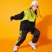 [ специальная цена ] Kids танцевальный костюм выставить hip-hop танцевальный костюм Корея Kids танцевальный костюм hip-hop Dance брюки Cheer Dance hip-hop костюм 
