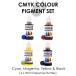 MONOCURE3D 3D CMYK пигмент комплект (4×30ml) (PIGMENT SET)