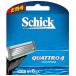  Schic Schick cuatro 4 4 листов лезвие бритва (8ko входить )