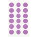 STALOGY круг наклейка 16mm rose лиловый S2028...