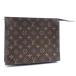  Louis Vuitton небольшая сумочка towa let 26 M47542 монограмма сумка ручная сумочка клатч Mini сумка Brown чай цвет б/у бесплатная доставка 