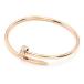  Cartier ju -тактный лодыжка браслет B6039018 Classic модель бриллиант размер 18 розовое золото металлы 33.3g б/у бесплатная доставка 