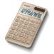  Casio стильный калькулятор Gold 10 колонка большой размер блокнот модель NS-S10-GD-N