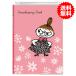  Gakken стойка полный Moomin домашняя бухгалтерская книга A5 розовый A113-15 застежка-молния карман есть little mii блокнот симпатичный бесплатная доставка 